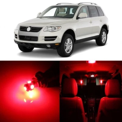 18 x Kit de paquete de luces LED rojas oferta para Volkswagen Touareg 2004-2010 + HERRAMIENTA Foto 1 de 4