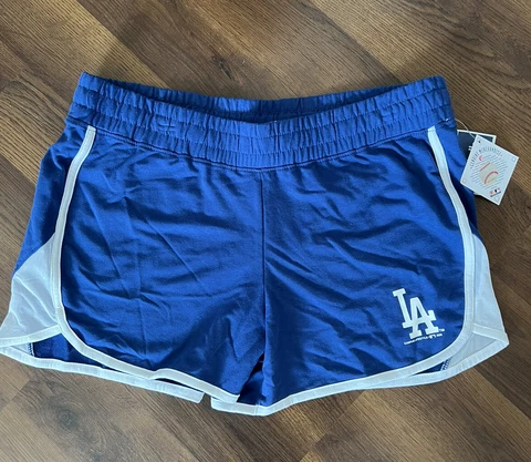 LA Los Angeles Dodgers Women’s Shorts size L NWT Campus Lifestyle Cover