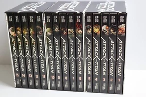 Attack on Titan mit Schuber Band 1-15 Manga im Schuber (Hajime Isayama) - Imagen 1 de 14