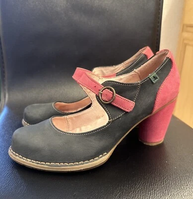 El Naturalista 皮革女式厚底高跟鞋 40/9 码 — 第 1/4 张图片