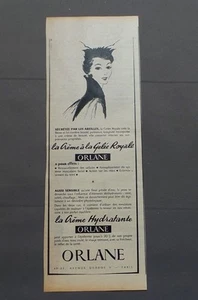 PUB PUBLICITE ANCIENNE ADVERT CLIPPING 230517 CREME HYDRATANTE ORLANE GELE ROYAL - Picture 1 of 1