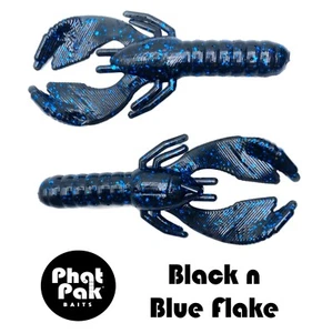 Señuelo de pesca de lubina Beasty Bug Jr Ned Rig Craw Finesse plástico suave 20ct 2,8" - Imagen 1 de 27