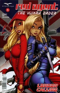 Red Agent: The Human Order #5 (5C Cover) ~ Zenescope - Bild 1 von 1