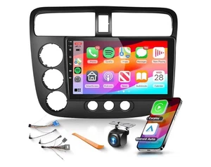 For Honda Civic 2001-2005 Car Apple CarPlay Stereo Radio Radio GPS WiFi Player - Bild 1 von 7