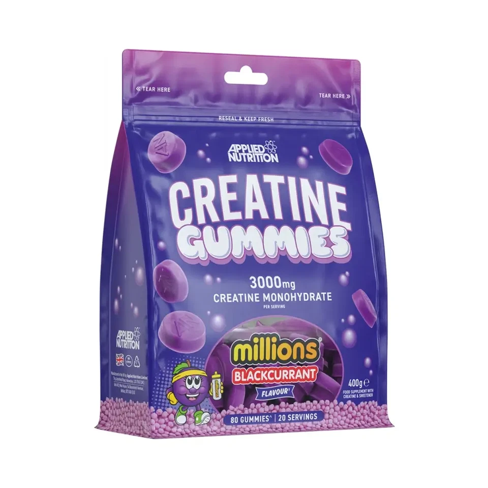 Applied Nutrition Creatine Gummies (80) Millions Blackcurrant (54,74 EUR/kg)