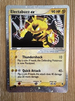 Electabuzz EX - 97/109 - Pokemon EX Ruby & Sapphire Ultra Rare Card VLP - Image 1 of 2