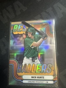 Tarjeta de béisbol 2024 Bowman Best Nick Kurtz Best Ballers - Imagen 1 de 3