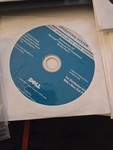 Microsoft Window XP Professional SP3 - Dell Operation System CD disk - Picture 1 of 1