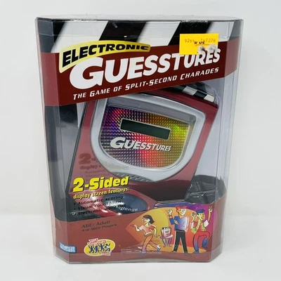 Guesstures Electronic Game Of Split Second Charades 2005 Hasbro NEW SEALED - Image 1 of 2