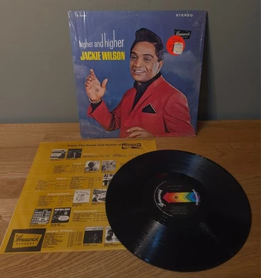 Jackie Wilson Higher and Higher Still in Shrink Orig Inner Sleeve Brunswick Rec Foto 1 de 4