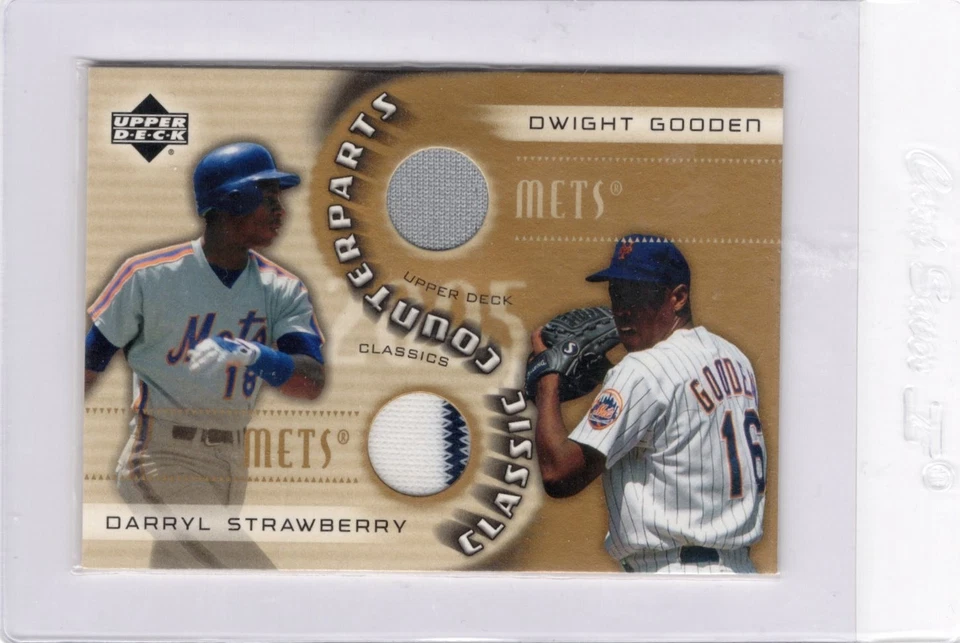 UD Counterparts Materials Strawberry/Gooden SSP 2005 solo 84 copias Mets raro Foto 1 de 1