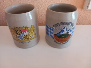 2 Stück Bierkrug mit Bayernmotiv - Bild 1 von 2