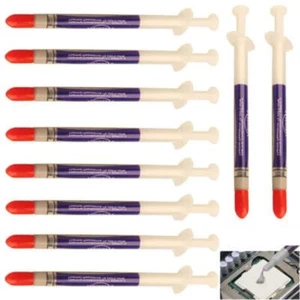 Silicone Thermal Heatsink Compound Cooling Paste Grease For PC Syringe 9CF7 - Afbeelding 1 van 4