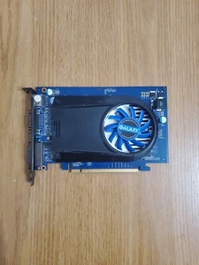 USED WORKING Galaxy GeForce GT 220 NIVIDIA Video Card PCI-e DVI HDMI VGA - Picture 1 of 3