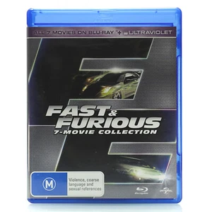 Fast & Furious: 7-Movie Blu-ray Collection 2001-2015 | Region B | Free Post -B05 - Picture 1 of 1