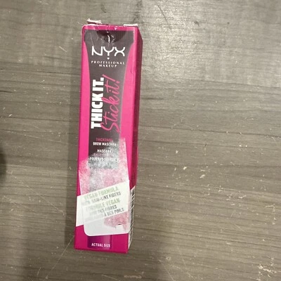 NYX Thick It Stick It! Máscara de pestañas espesante para cejas - TISI07 Foto 1 de 2