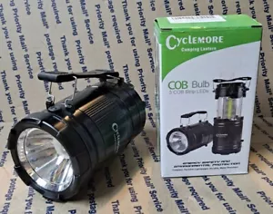 Linterna LED Cyclemore Super Brillante 2 Vías Compacta Pop-Up Plegable Campamento - Imagen 1 de 11