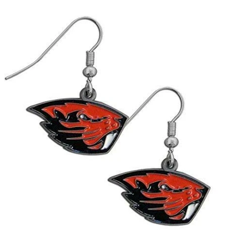 NCAA Siskiyou Sports Womens Oregon State Beavers Dangle Earrings One Size Team Cover