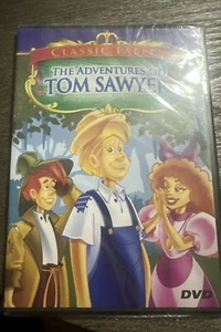 Classic Fables The Adventures Of Tom Sawyer NEW DVD in shrink wrap - Imagen 1 de 2