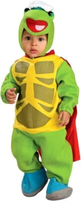 Disfraz de Tortuga Pliegue Maravilla Mascotas Animal Elegante Halloween Bebé Niño Foto 1 de 2