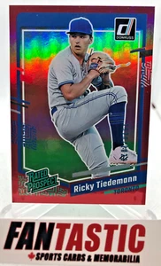Ricky Tiedemann Rated Rookie Red Foil Parallel /2023 #35 2023 Donruss - Picture 1 of 2