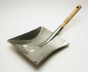 Dustpan dustpan zinc wooden handle Schulz 680020 - Picture 1 of 1