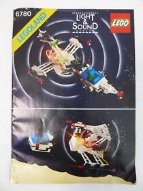 Lego Light & Sound 6780 XT Starship Legoland - Instruction Manual Booklet Only