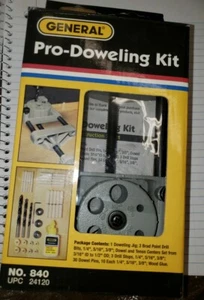 General Tools 840 Pro Doweling Jig Kit - Picture 1 of 2