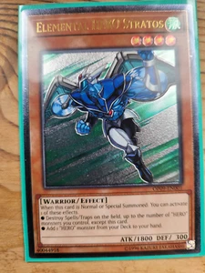 Yugioh | Elemental HERO Stratos | Ultimate rare | Op09-En001  Unlimited - Picture 1 of 1