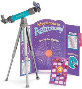 NUEVO EN CAJA American Girl Science Fair Set con telescopio, tablero de exhibición, diapositivas ¡NUEVO! - Imagen 1 de 4