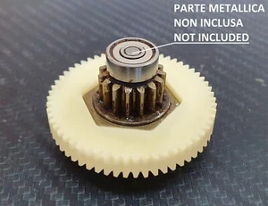 Secondo ingranaggio in nylon per motoriduttore granitore GBG Granistar GS24 - Foto 1 di 5