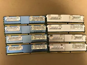 32GB (8x4GB) PC2-5300F DDR2 Fully Buffered Server Memory RAM for HP ML370 G5 - Picture 1 of 2