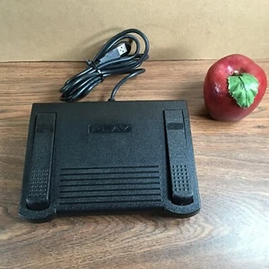 2 Infinity Play In-USB-1 Dictation Transcription Foot Pedals L & R Play Control - Picture 1 of 9