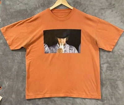 RARE Stanley Kubrick A CLOCKWORK ORANGE T-Shirt Men’s XL Orange Dumbgood Movie - Image 1 of 4