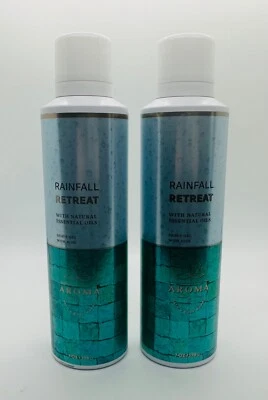 Paquete de 2 aceites esenciales de aloe gel de afeitado Bath & Body Works Rainfall Retreat de 7 oz Foto 1 de 3