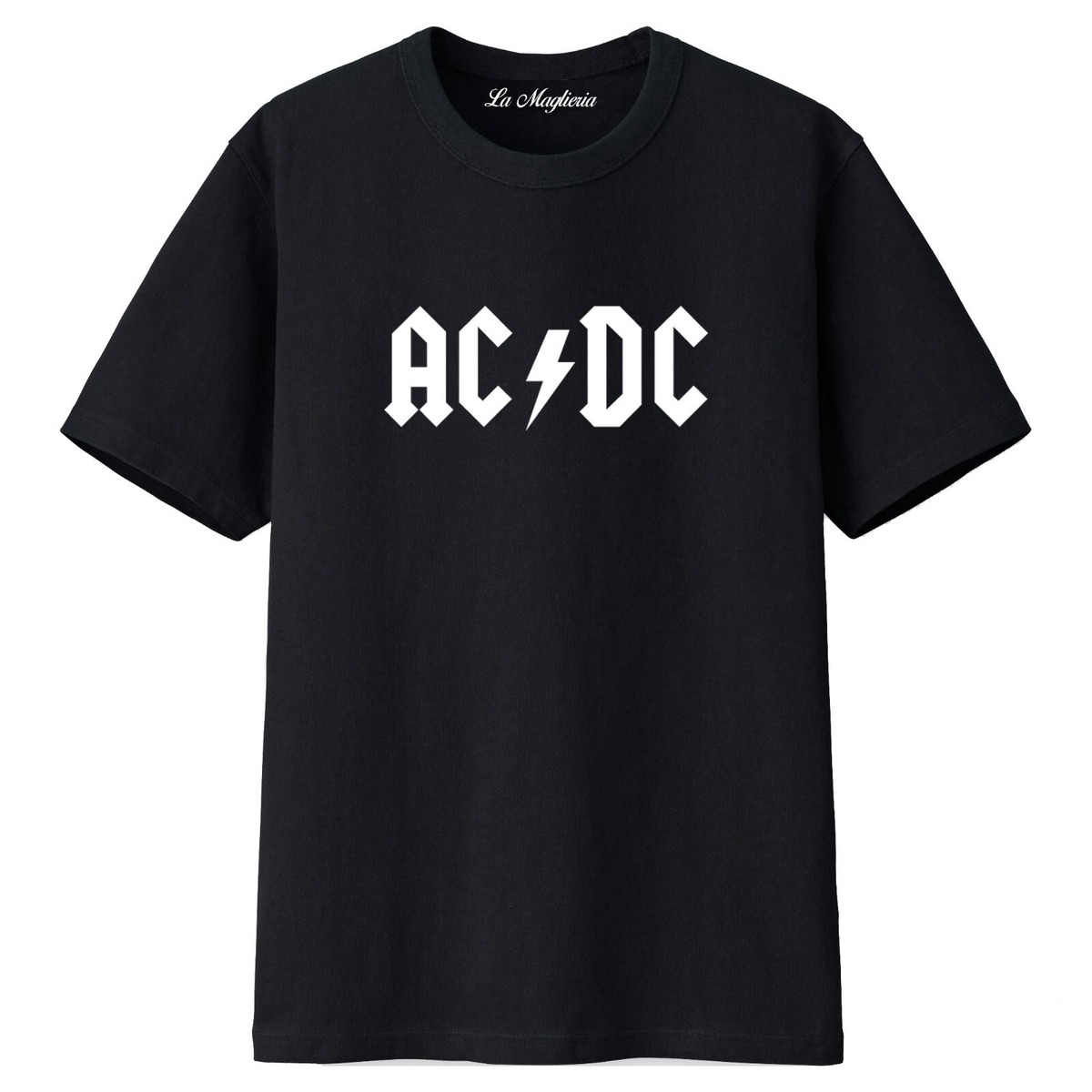 Maglietta AC/DC Donna - Cotone 100%, Licenza Ufficiale, Taglia XL Bianco - Foto 6