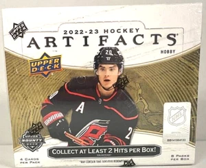 Caja de hobby sellada de fábrica de hockey artefactos de cubierta superior 2022-23 - Imagen 1 de 3