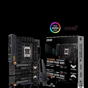 ASUS TUF GAMING B650M-PLUS AM5 WIFI DDR5 Motherboard Support AMD Ryzen 7000 - Bild 1 von 3