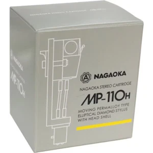 NAGAOKA MP-110H MP Type Stereo Cartridge with head shell stylus - Bild 1 von 3