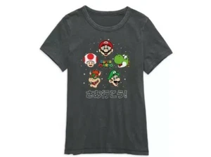 SUPER MARIO JUNIOR'S T-SHIRT SIZE L NEW WITH TAGS! (OFFICIAL NINTENDO LICENSED) - Picture 1 of 6