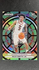 2023 Prizm Draft Picks Nick Smith Jr. RC Stained Glass SSP Case Hit B1OO