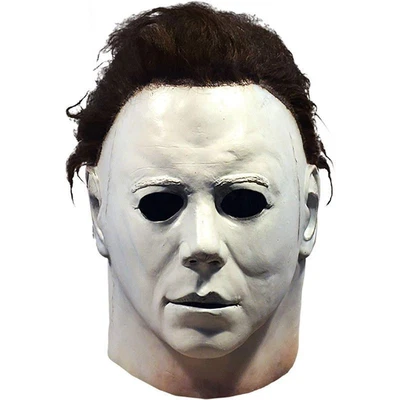 Halloween Cosplay Costume Michael Myers Mask Latex Full Head Killer Scary Prop - Image 1 of 4