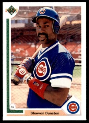 1991 Upper Deck Shawon Dunston Chicago Cubs #111 - Image 1 of 2