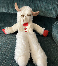 Lamb Chop Plush Puppet Shari Lewis Vintage 16" Stuffed 1992 90s Toy