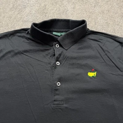 Camisa Polo Masters Classics Performance Hombre M Negra Algodón Pima Sólido Foto 1 de 4