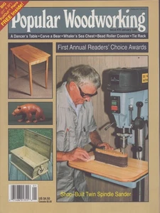 Popular Woodworking Magazine - January 1993 - Show-Built Twin Spindle Sander - Picture 1 of 2