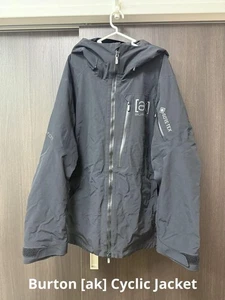 Giacca Burton [ak] Cyclic GORE-TEX 2L nera taglia XL snowboard sci capospalla - Foto 1 di 7