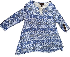 Dana Buchman Top Size Small / 430 Dazling Blouse Style DM24153 - Picture 1 of 5