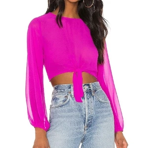 Camisa Superdown Jemma Tie Front - Imagen 1 de 7