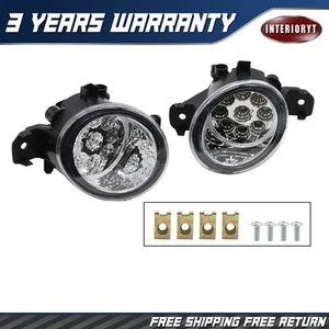 For NISSAN Altima Sentra Maxima Rogue Infiniti QX60 Pair Front Fog Lights Lamp - Picture 1 of 9